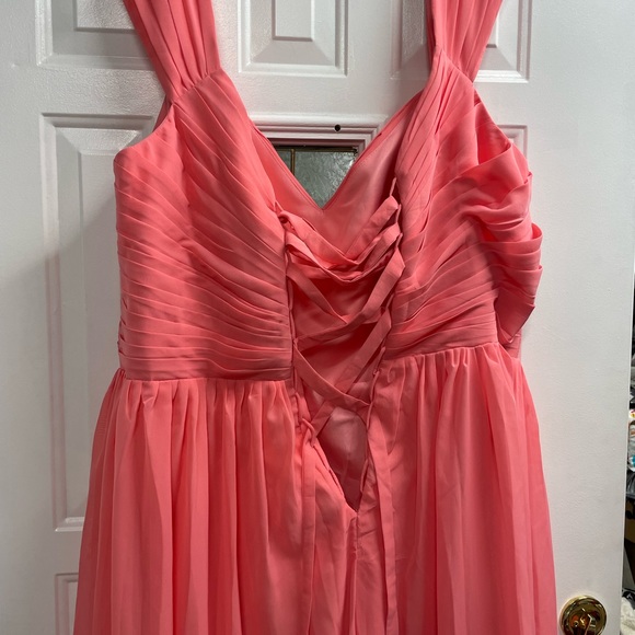 Dress Prom,Homecoming, Evening Gown Peach - Picture 3 of 11